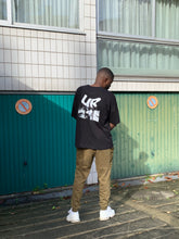 Charger l&#39;image dans la galerie, T-shirt Oversize Col Montant Unisexe - Noir - UR - Ti-Yo
