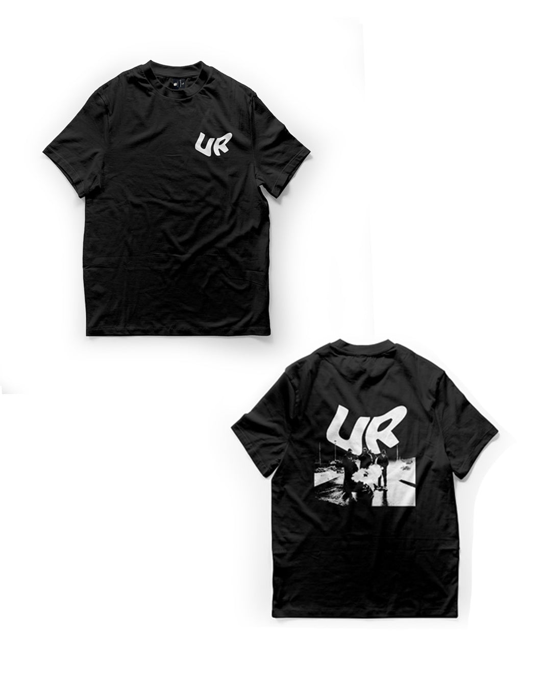 T-shirt Oversize Col Montant Unisexe - Noir - UR - Ti-Yo